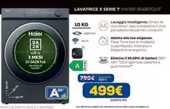 Haier - Lavatrice X Serie 7 HW100-B14367GUIT Haier - Lavatrice X Serie 7 HW100-B14367GUIT