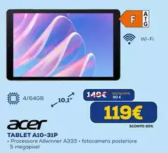 Acer - Tablet A10-31P Acer - Tablet A10-31P