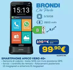Brondi - Smartphone Amico Vero 4g+ Brondi - Smartphone Amico Vero 4g+