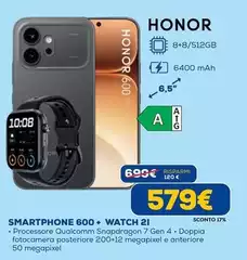 Honor - Smartphone 600 + Watch 2I Honor - Smartphone 600 + Watch 2I