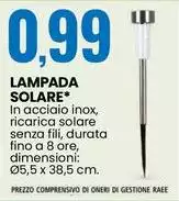 Lampada Solare*
