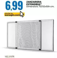 Su - Zanzariera Estensibile