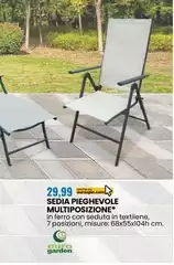 Sedia Pieghevole Multiposizione