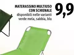 Materassino Multiuso Con Schienale Materassino Multiuso Con Schienale