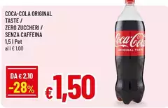 Coca Cola - Original Taste/ Zero Zuccheri/Senza Caffeina