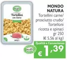 Mondo Natura - Tortellini Carne