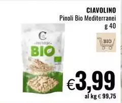 Bio - Pinoli  Mediterranei