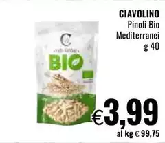 Ciavolino - Pinoli Bio Mediterranei