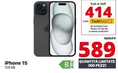 Apple - Iphone 15 128Gb