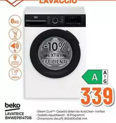 Beko - Lavatrice Bmwep8147db