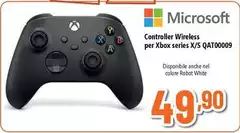 Microsoft - Controller Wireless Per Xbox Series XS QAT00009