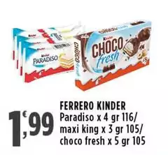 Ferrero - Kinder Paradiso Ferrero - Kinder Paradiso