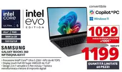 Samsung - Galaxy Book5 360 NP750QHA-KA1IT Samsung - Galaxy Book5 360 NP750QHA-KA1IT