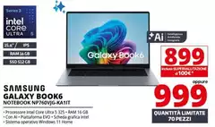 Samsung - Galaxy Book6 Notebook NP760VJG-KA1IT Samsung - Galaxy Book6 Notebook NP760VJG-KA1IT