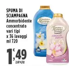 Spuma Di Sciampagna - Ammorbidente Concentrato