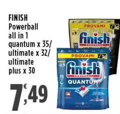 Finish - Powerball All In 1 Finish - Powerball All In 1