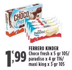 Ferrero - Kinder Choco Fresh Ferrero - Kinder Choco Fresh