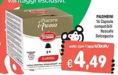 Palombini - 16 Capsule Compatibili Nescafe Dolcegusto Palombini - 16 Capsule Compatibili Nescafe Dolcegusto