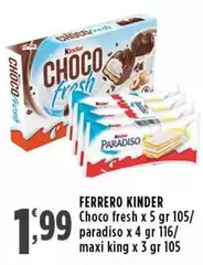 Ferrero - Kinder Choco Fresh Ferrero - Kinder Choco Fresh