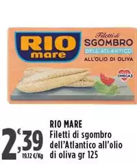 Rio Mare - Filetti Di Sgombro Dell'atlantico All'olio Di Oliva Rio Mare - Filetti Di Sgombro Dell'atlantico All'olio Di Oliva
