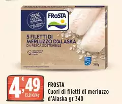 Frosta - Cuori Di Filetti Di Merluzzo D'Alaska Frosta - Cuori Di Filetti Di Merluzzo D'Alaska