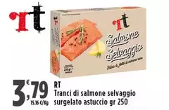 RT - Tranci Di Salmone Selvaggio Surgelato Astuccio