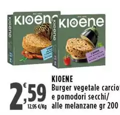 Kioene - Burger Vegetale 