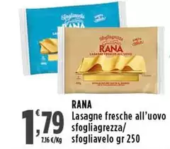 Giovanni Rana - Lasagne Fresche All'Uovo Sfogliagrezza