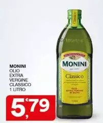 Monini - Olio Extra Vergine Classico Monini - Olio Extra Vergine Classico