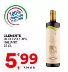 Clemente - Olio Evo 100% Italiano
