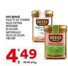 Rio Mare - Filetti Di Tonno Olio Extra Vergine Di Oliva/ Naturale/ Olio Di Oliva