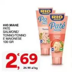 Rio Mare - Pate Salmone/ Tonno/ Tonno E Maionese
