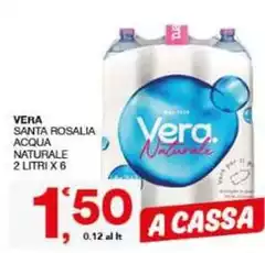 Vera - Santa Rosalia Acqua Naturale Vera - Santa Rosalia Acqua Naturale