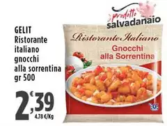 Gelit - Ristorante Italiano Gnocchi Alla Sorrentina