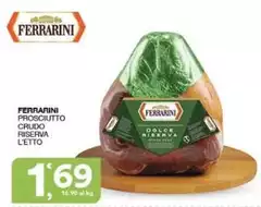 Ferrarini - Prosciutto Crudo Fisierva Ferrarini - Prosciutto Crudo Fisierva