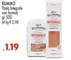 Rummo - Pasta Integrale Rummo - Pasta Integrale