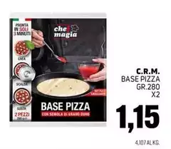 C.R.M. - Base Pizza
