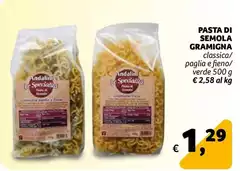 Andalini - Pasta Di Semola Gramigna Andalini - Pasta Di Semola Gramigna