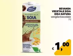 Idea Natura - Bevanda Vegetale Soia Idea Natura - Bevanda Vegetale Soia