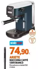 Ariete - Macchina Caffè 1399 Bianco Ariete - Macchina Caffè 1399 Bianco