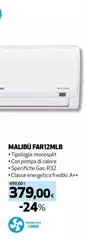 Malibu - Malibú Far12Mlb