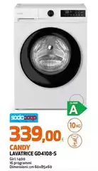Candy - Lavatrice GD4108-S Candy - Lavatrice GD4108-S