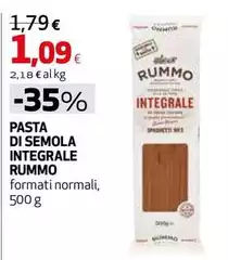 Rummo - Pasta Di Semola Integrale Rummo - Pasta Di Semola Integrale