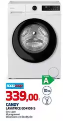 Candy - Lavatrice Gd4108-s Candy - Lavatrice Gd4108-s