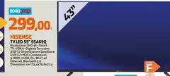 Hisense - Tv Led 55" 55A69Q Hisense - Tv Led 55" 55A69Q