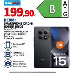 Xiaomi - Smartphone Note15 256GB Xiaomi - Smartphone Note15 256GB