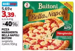 Buitoni - Pizza Margherita Bella Napoli Buitoni - Pizza Margherita Bella Napoli