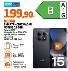 Xiaomi - Smartphone Note15 256GB Xiaomi - Smartphone Note15 256GB