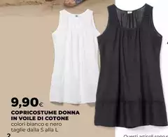 Copricostume Donna In Voile Di Cotone Copricostume Donna In Voile Di Cotone