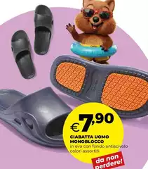 Eva - Ciabatta Uomo Monoblocco